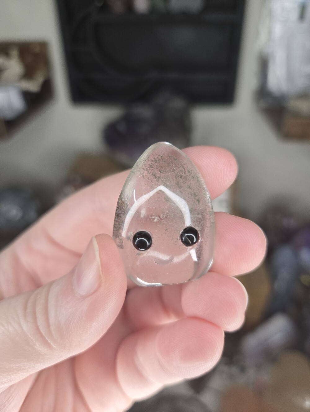 Garden Quartz C "Conehead" Crystal Buddy